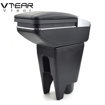 China Vtear storage box /ashtray/holder for BYD F0 FO armrest box store accessories car-styling part 08-16 central arm rest products storage box contents for sale