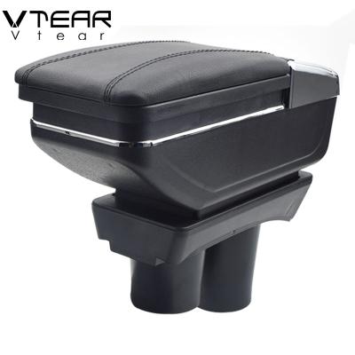 China Seat Armrests / Center Console Box / Auto Car Vtear Armrest / Arm Rest For Citroen C-Elysee Central Armrest Store Contents Storage Box With Arm Rest Ashtray 2012-2016 Accessories cup holder for sale