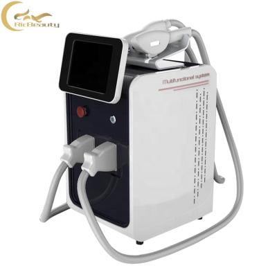 China Pigment Removal 3 IN 1 ND Yag Laser Shr Single Elight RF Permanent Tattoo Hair Removal Skin Rejuvenation Depilador IPL Machine for sale