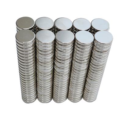 China Industrial Magnet ISO9001 Certificated D1X2 RARE EARTH Round Round Micro Small Size Neodymium Magnets for sale