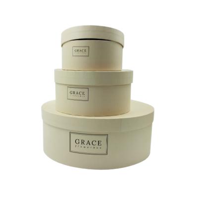 China Handmade Wholesale Various Size Full Color Custom Printing Round Hat Packaging Box for sale