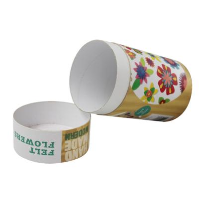 China Handmade Luxury Round Candle Packaging Box White Cardboard Boxes for sale