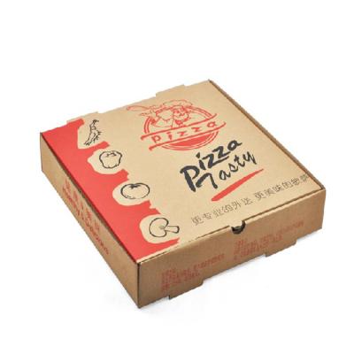 China Handmade Custom Personalized Hot Pizza Box For Standard Delivery Size 6