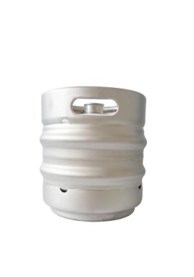 China Silver Slim 20L Small Beer Kegs Stainless Steel Logo Available SGS for sale