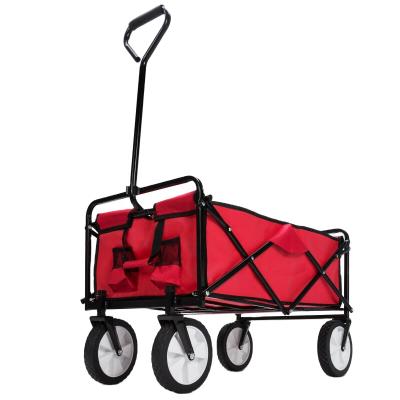 China Buying FW0101 Beach Cart With Wheels Outdoor Camping Folding Service Trolley Cart Off-Road Beach Cart for sale