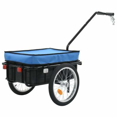 China Other Trailers Bike Bicycle Cargo Trailer 50kg Transport Carrier Tow Cart for sale