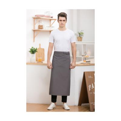 China High Cleaning Performance Accept Logo Antifouling Chef Apron Canvas Customized Increase And Lengthen Half Canvas Apron for sale