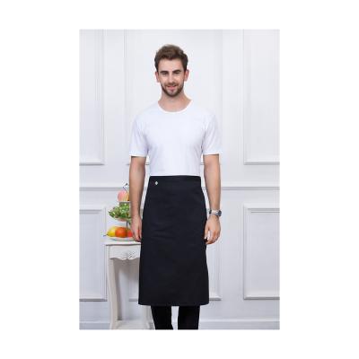 China Factory Direct Cleaning Sales Accept Customized Logo King Standard Half Apron Tooling Kitchen Aprons Antifouling Chef Apron Webbing for sale