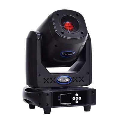 China Professional sports stadiums party disco DJ mini stage light 100w spot led dmx gobo projector moving head for stage equipment for sale