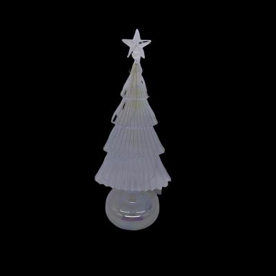 China Glass Gift Crafts Diy Decorative Merry Christmas Personalized Christmas Trees Ornaments For Windows for sale