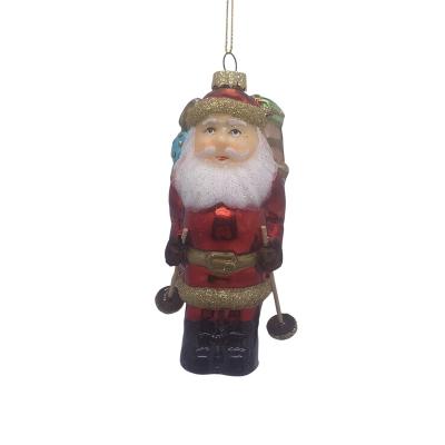 China Baby Glass Rustic Christmas Decoration Christmas Factory Sale Ornament Glass for sale