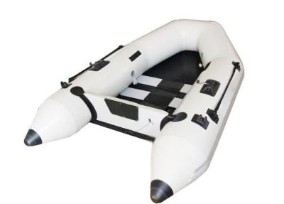 China White inflatable fishing float tube first - aid boat with paddles and repair kit for sale