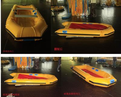 China 310 * 120cm Best inflatable raft for fishing , double - faced boat for marine for sale