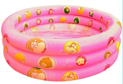 China Colorfull small inflatable swimming pools 0.22mm thickness 65 * 130cm for sale