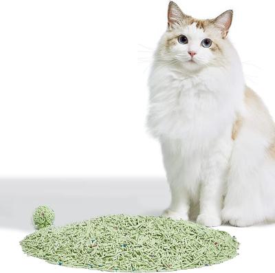 China Tofu Quickly Clumping Viable Cat Litter All Natural Eco-Friendly Cat Litter Odorless Control Flushable Dust-Proof Cat Litter for sale