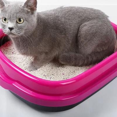 China Cheapest Custom Flavor Viable Fine Clumping Ball Type Bentonite Cat Litter Quickly Absorption Easy To Scoop for sale