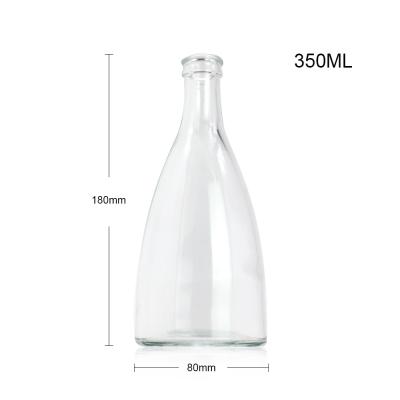 China Glass Liquor Bottles for Vodka Whisky Rum Gin Brandy Low MOQ 375ml 500ml 700ml 750ml for sale