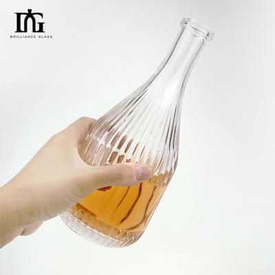 China 101 Glass Vodka Tequila Rum Liquor Bottle 500ml/700ml/750ml for sale