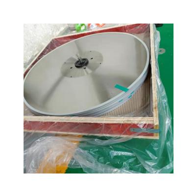 China Large 610mm Round Blade Hss Circular Saw Blade From Paper Cloth Blade Slitter Factory Rotary Circular Round Slitter Knife for sale