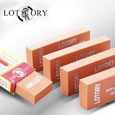 China Office Eraser Lotory head eraser art students sketch painting studio no crumbs eraser primary school students handwriting erasure test for sale