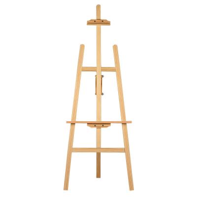 China Painting Easel Solid wood easel for art students only wholesale drawing board oil painting easel school children sketch sketch wooden display for sale