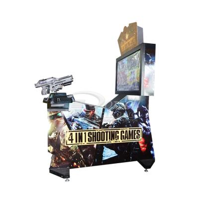 China 2020 Indoor Simulator Shooting Game Machine Arcade Games Machines With 4 In 1 For Sale Gun Machine 100*196*200cm for sale