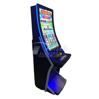 China Caishen Fafa 43 Inch Curve Touch Screen Casino Slots Gaming Machine 70*210*280cm for sale