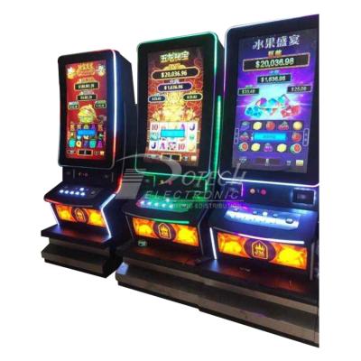 China High quality ULTIMRTE FIRE LINK 43 inch vertical touch screen coin slot machine fruit casino machine 70*210*280cm for sale