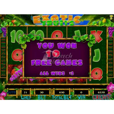 China Metal Commerical Video Game Machine Digital Slot Machine Casino Fish for sale