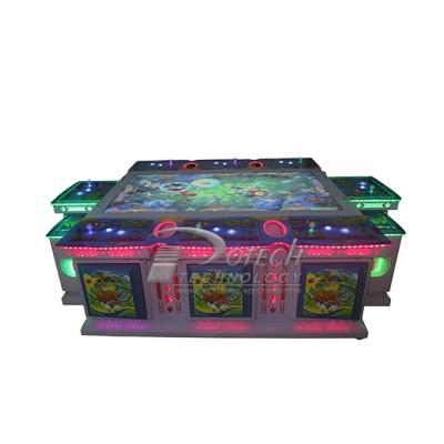 China 2021 New Arrival Metal Dragon King Arcade Machine Fish Table Cheat Sale Hunter Shooting Fish Game Table Playing for sale