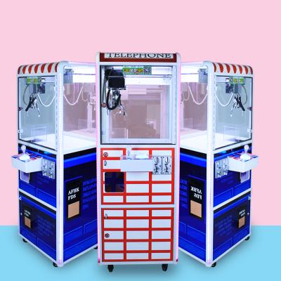 China Metal+wooden Arcade Toy Claw Crane Game Machine Claw Vending Toy Machines For Sale for sale