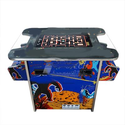 China MDF 2 Side 2 Player 60 In 1 Cocktail Table Arcade Games Machine Sit Down Game Machine for sale