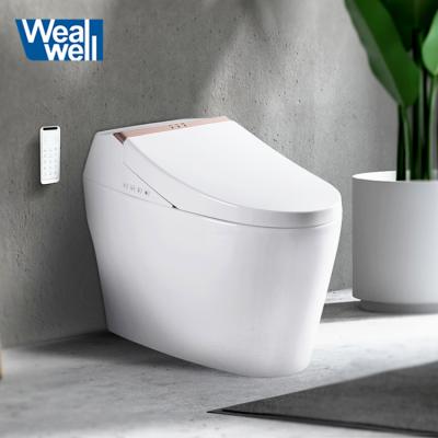 China Automatic Operation Toilet Smart Toilet Self Clean Modern Heating Intelligent WC One Piece for sale