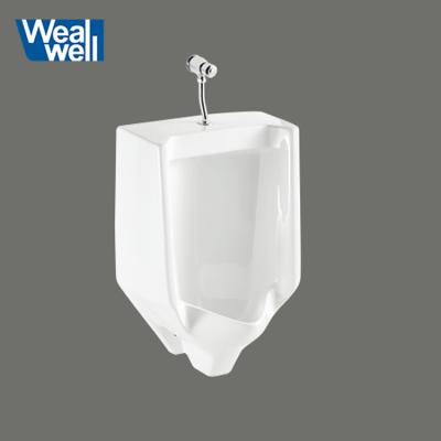 China Modern Sanitary Ware Wall Hung Square Shape Ceramic Urinal For Bathroom WC Male Urinal for sale