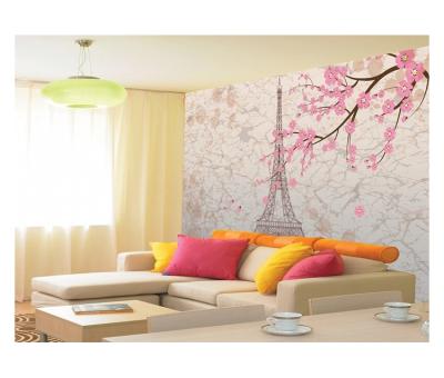 China 3d wallpaper Paris Eiffel Tower photo wallpaper 3d wall murals wallpaper custom modern decorative wallpaper for sale