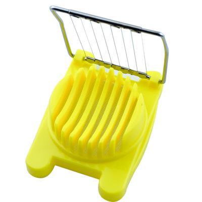 China Sustainable Multifunctional Hard Boiled Egg Cutter Slicer With Stainless Steel Cutting Wires for sale