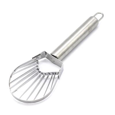 China Sustainable Stainless Steel Avocado Slicer Tool for sale