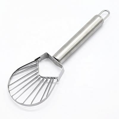 China Sustainable Food Safe Stainless Steel Avocado Slicer Tool Cutter for sale