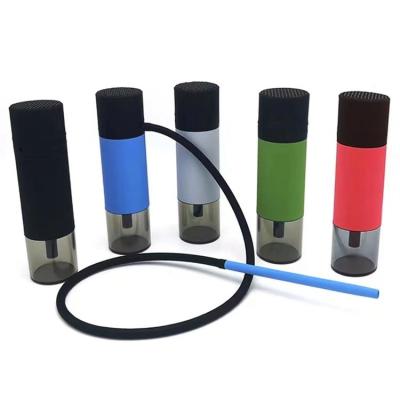 China Shisha Price Car Travel Smoking Favorable Mix Color Wholesale Logo Portable Travel Hookah Customizable Shisha Hookah for sale