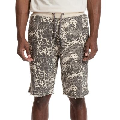 China 2022 Summer Breathable Drawstring Male Bermuda Leopard Sport Shorts Casual Classic Clothing Beach Shorts Men's Shorts for sale