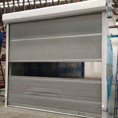 China China Factory Customized Industrial Smart Outlet Size PVC Good High Density High Speed ​​Door For Warehouse for sale