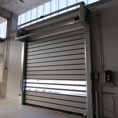 China Industrial Made in China Manufacturer Good Intelligent OEM Aluminum Alloy Speed ​​Door for Warehouse for sale