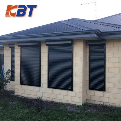 China Modern Insulated Electric Automatic Roller Shutter Aluminum Door / Windows for sale