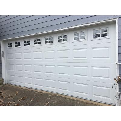 China Traditional Fast Delivery Classic Automatic Overhead Garage Sectional Steel Door for sale