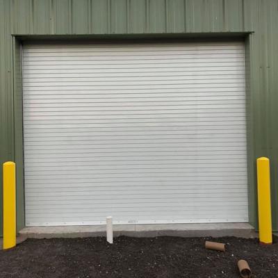 China Industrial Motorized Galvanized Steel Iron Rolling Door / Iron Rolling Shutter Door for sale