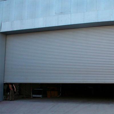 China Automatic Industrial Baosteel Roll Up Security Door Gate With CE for sale