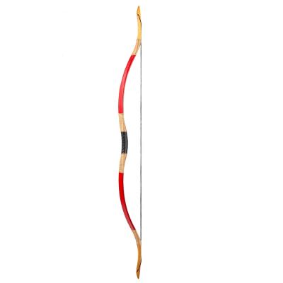 China Handmade Alibow Traditional Hungarian Fiberglass Bow Red Leather Bow Horsebow For Horseback Archery for sale