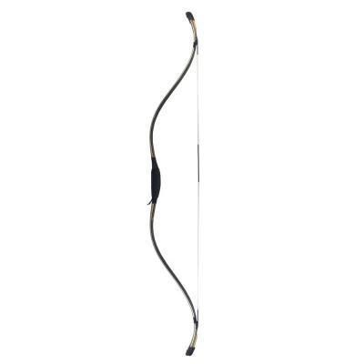 China Light (280g) Korean Style Black Even Shade Horsebow Traditional Wooden Laminated Recurve Bow for sale