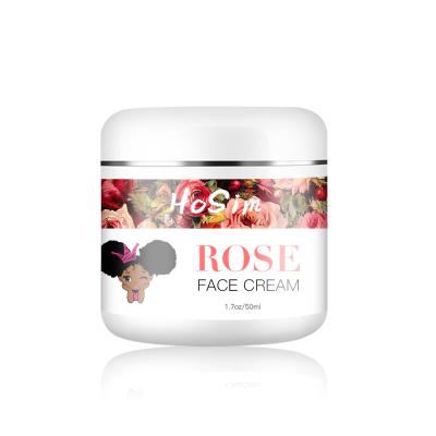 China Whitening Anti Aging Rose Moisturizer Day And Night Anti Aging Cream For Neck Rose Facial Cream Private Label Dry Skin Body for sale