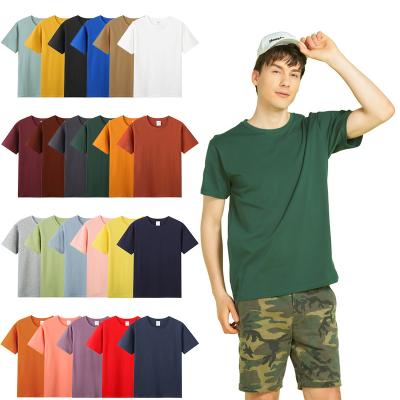 China Wholesale custom made high quality summer cotton logo fitness casual t-shirt QUICK DRY spandex for men for sale